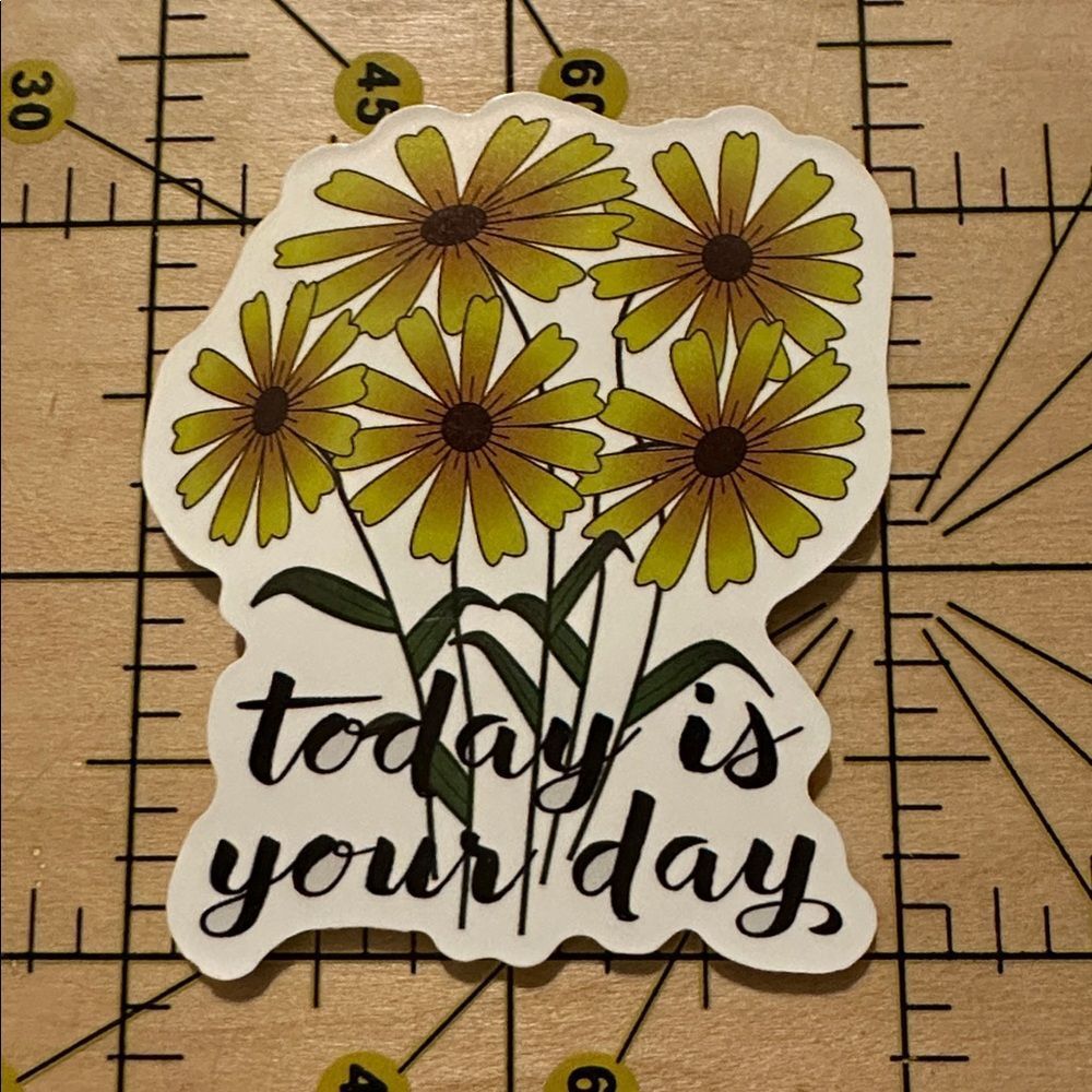 NEW Flower Daisy Aesthetic Waterproof Vinyl Sticker